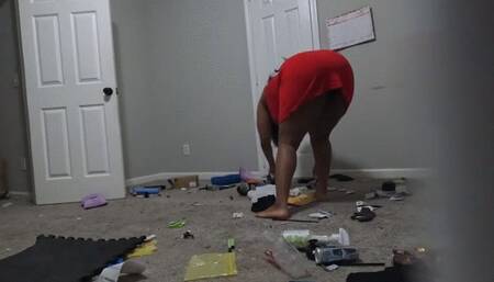 Tiny Human in Giantess Laundry Basket POV1080 smaller