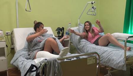 Visitor on the second bed