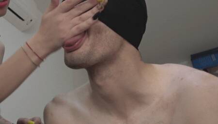 I love to fuck your mouth with my hands-special request