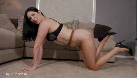 Pantyhose and Panty Fetish JOI Tease Ass Worship - Kylie Jacobsx - WMV 1080p HD