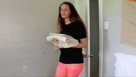 Housekeeping busts you jacking off JOI jerk off encouragement