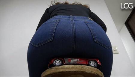 Guest Obliterates Red Car