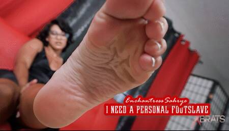 Enchantress Sahrye - I need a personal footslave - HD 1080p MP4