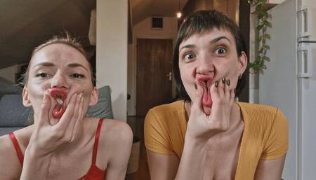 A barely understandable conversation