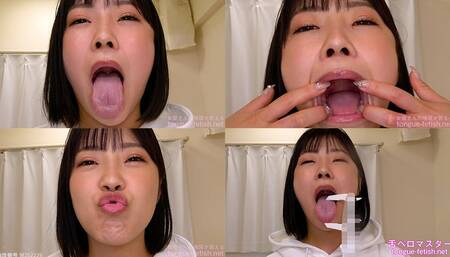 Mio Kamishiro - Erotic Tongue and Mouth Showing - 1080p
