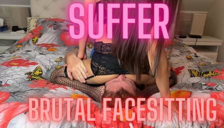 Suffer More Under My Asian Ass | Brutal Facesitting