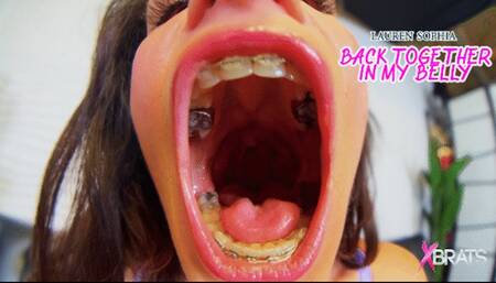 Lauren Sophia - Back together in my belly! - HD 1080p MP4