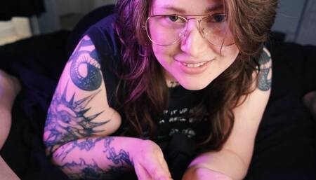 Released from chastity then ruined! CBT blowjob with Estella Bathory