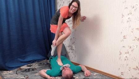 Femdom action performed by sweet miss, vf2376h 720p