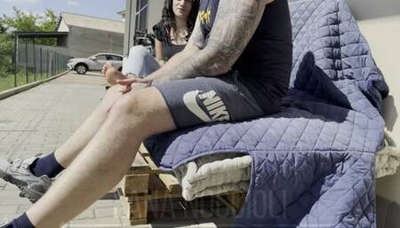 Lana Noccioli In Girl Next Door - Perverted Neighbour Gets Off On Smelling My Feet