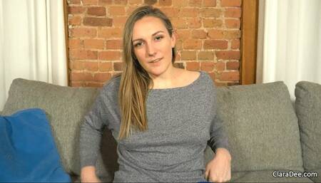 Lesbian POV Virtual Fingering and Scissoring - Clara Dee POV