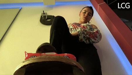 Ana Exterminates Lightning McQueen