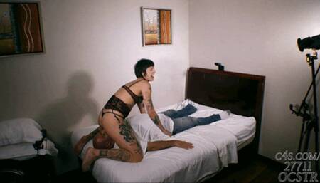 Nova Flame Smother my Slave in Bed 4K