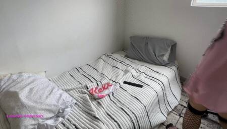 Owllete blows up a promotional beach ball