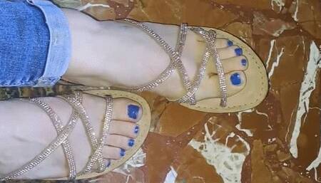 SPARKLY SEXY SANDALS