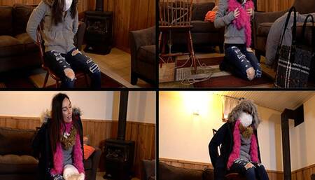 Daphne Hooded Jacket Tieup 4K