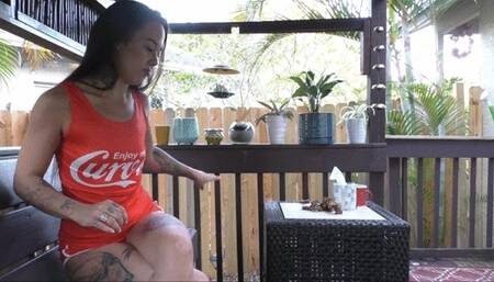 Feti Foot Stool for Madame Meiko (Side POV) - HD