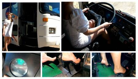 EXCLUSIVE: Emily punishes old Mercedes bus with brutal hard revving