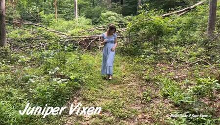 Juniper 7 Minute Nude Outdoor Walk & Play