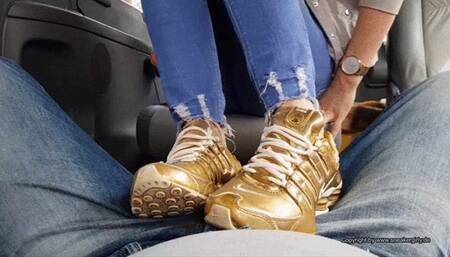 nice cock trample with Nike shox