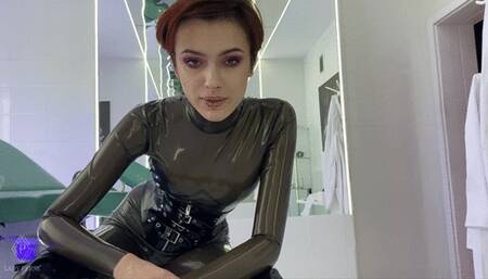 Blackmailing strapon worship fantasy - POV - [720p]