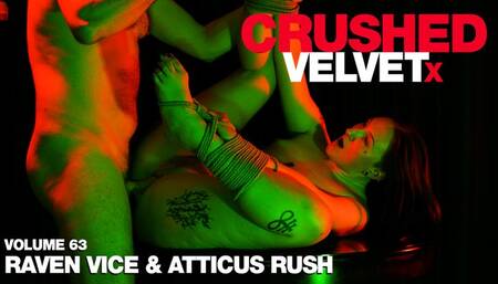 CVX 63 Raven Vice tied and fucked hard