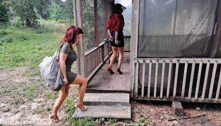 Trespasser all trussed up