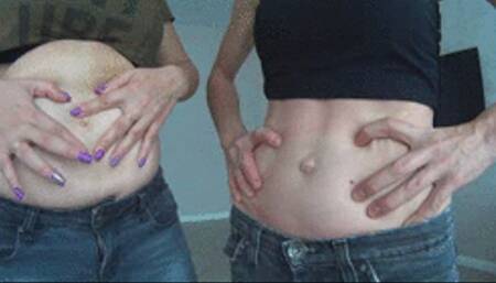 BELLY BUTTONS FIGHT
