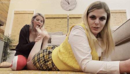 The-pose foot-worship JOI