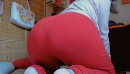 Masturbation with suppository big open ass 1080HD