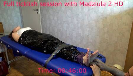 Full ticklish session with Madziula 2 HD