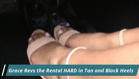 Grace Revs the Rental to the MAX in 2 Pairs of Heels