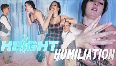 Irene Silver Height Humiliates Funsized Frank 4k