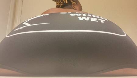 CAUTION slippery when wet these farts will make you sweat