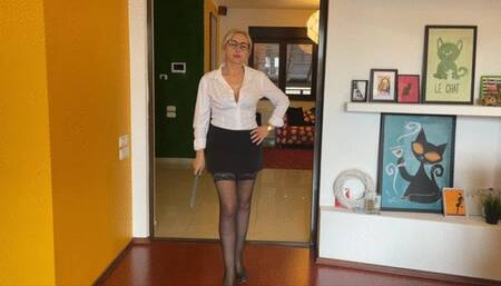 Jerk off for your boss