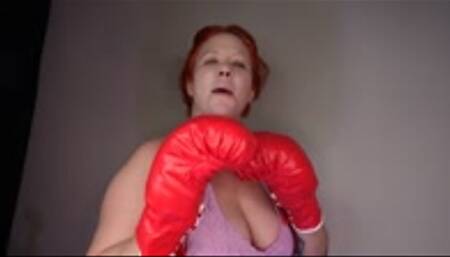 Stepsis Boxing POV and Humiliates you before she Knocks you out! MP4 1080