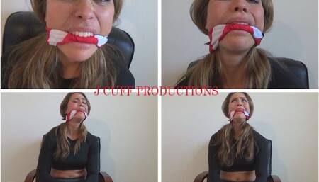 Anastasia: Duct taped and cleave gagged (The Joystick Struggle!)