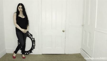 M - Pink suede balletflats dirty soles