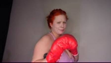 Stepsis Boxing POV and Humiliates you before she Knocks you out! WMV 1080