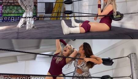 nadia v chardonnay (submissions, face busters, hair pulls & power moves)