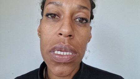 Filthy face freak wants your cum