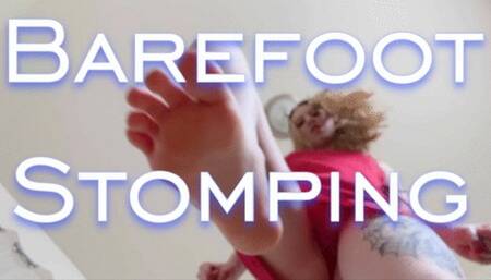 Barefoot Stomping Femdom POV