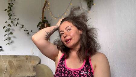 fluffy wavy hair wmv