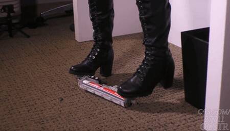 Sablique Von Lux Toy Truck Destroyed by Boots 4K