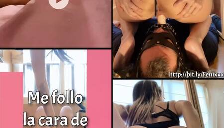 I FUCK MY SLAVE'S FACE WITH A STRAP-ON