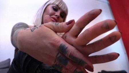 ASTARTE - Be Useful - My Sexy Tattooed Hands - POV Hand Fetish 720p