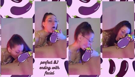 Blowjob with him cumming in my mouth, I loved it so much!