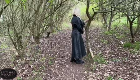 POV: Outdoor Strapon Cocksucker