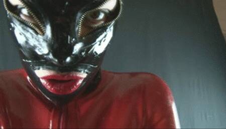 Red Rubber Dancing and Slutty Tease 720p wmv