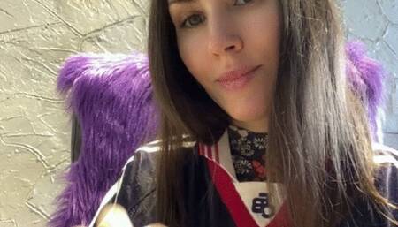 Nails Tapping, Scratching the soccer Ball and Start to Destroy - Part 1